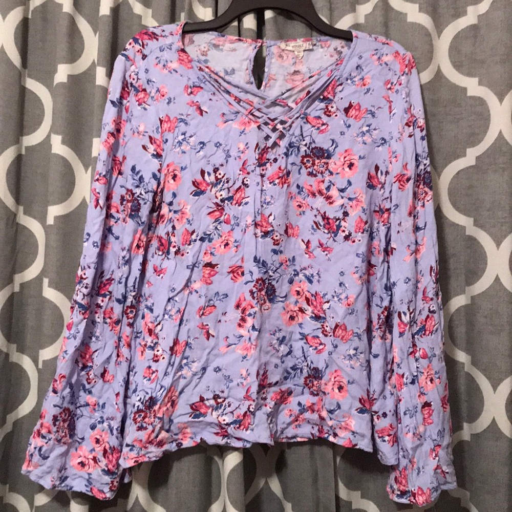 floral top